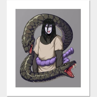 Snake guy Posters and Art